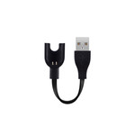Зарядка кабель USB для Mi Band 3 плоский провод 8см